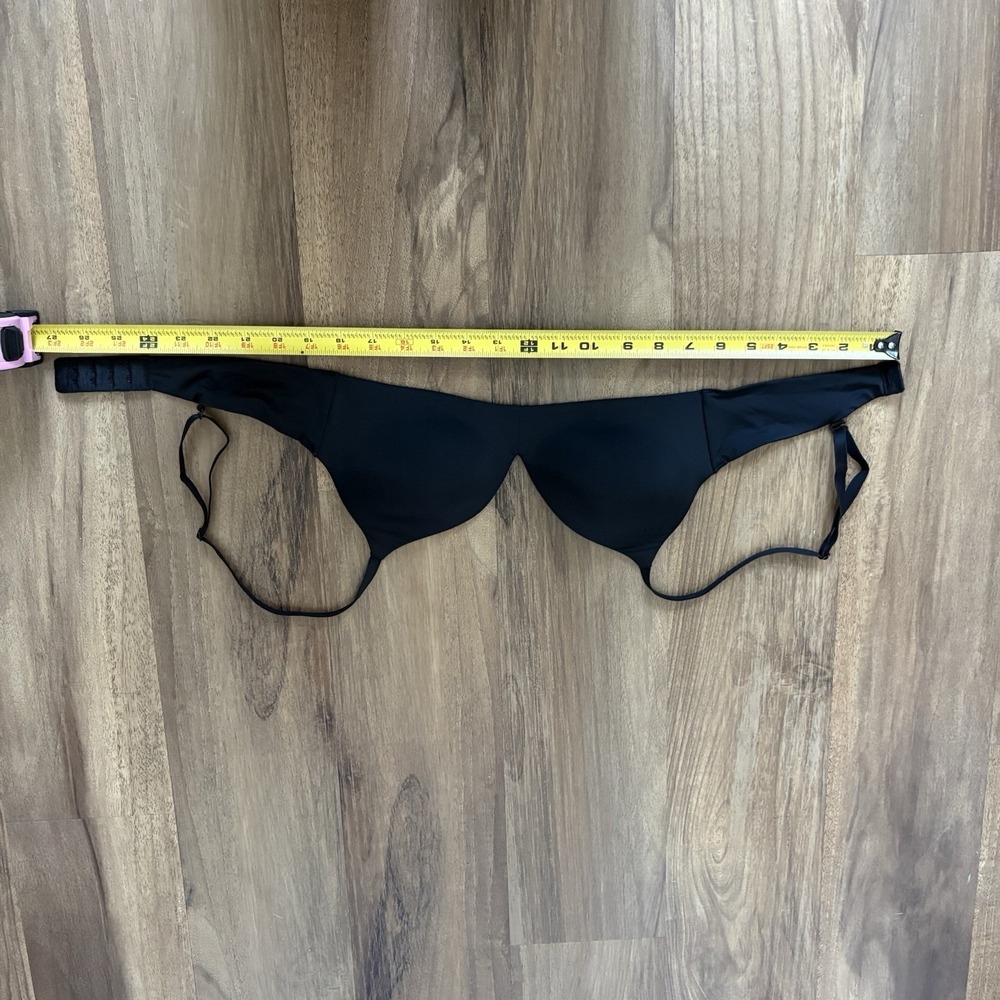 Gap Body Bra 34B Black Lightweight Lightly Padded Wireless Adjustable Straps - Picture 7 of 12